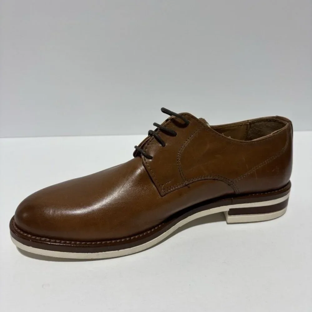 Italia Difference Men’s Cognac Oxford, Size EUR 41, 8-8.5 M